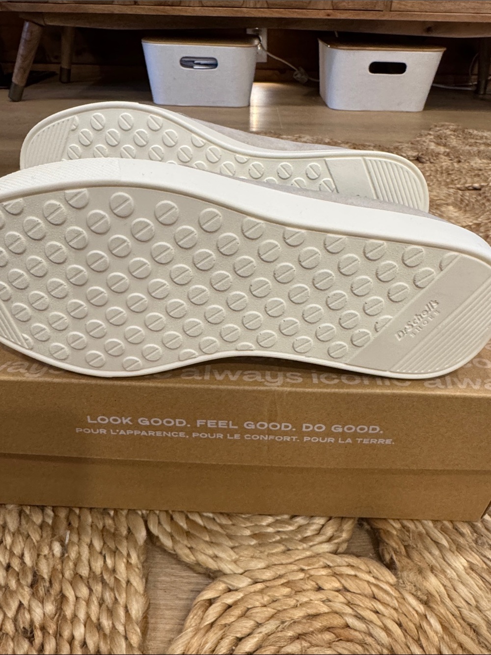 New Dr. Scholl's Taupe Madison Cloud Oyster Slip On Loafers Size 6 - Picture 6 of 10
